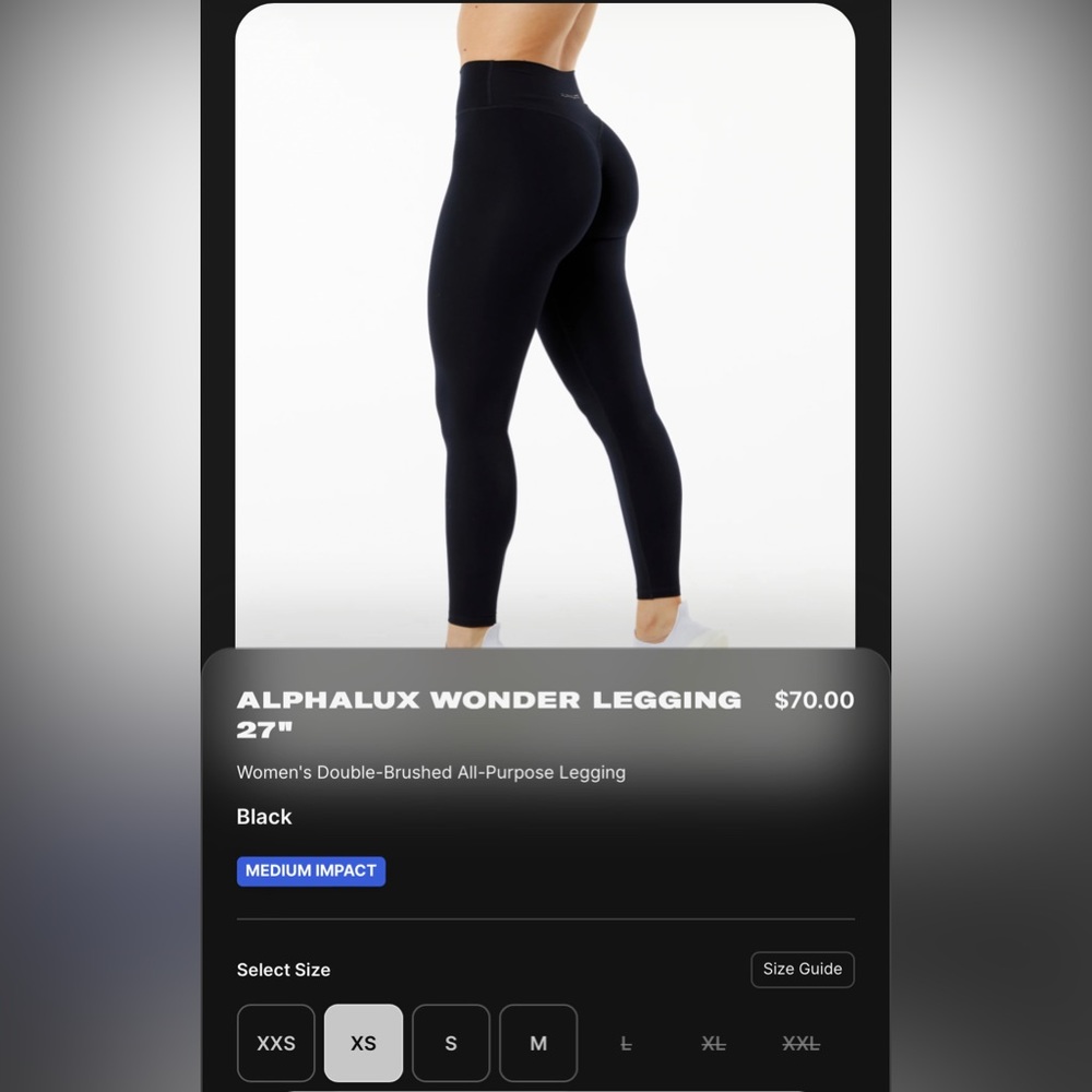 Alphalete Alphalux Legging